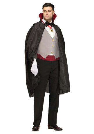 Scary Costumes | Complete Vampire Men’s Costume Mens Mens