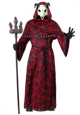 Scary Costumes | Evil Skull Demon Adult Costume Mens Mens