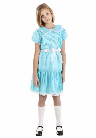 Scary Costumes | Girl’s Deluxe Creepy Twin Sister Costume Dress Girl Girl