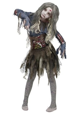 Scary Costumes | Girls Zombie Costume Girl Girl