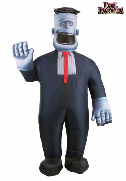 Scary Costumes | Hotel Transylvania Adult Inflatable Frank Costume Funny Costumes Funny Costumes