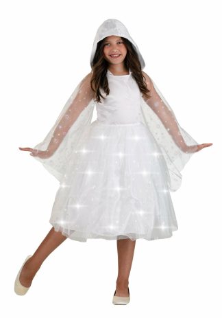 Scary Costumes | Light Up Ghost Costume for Kids Girl Girl