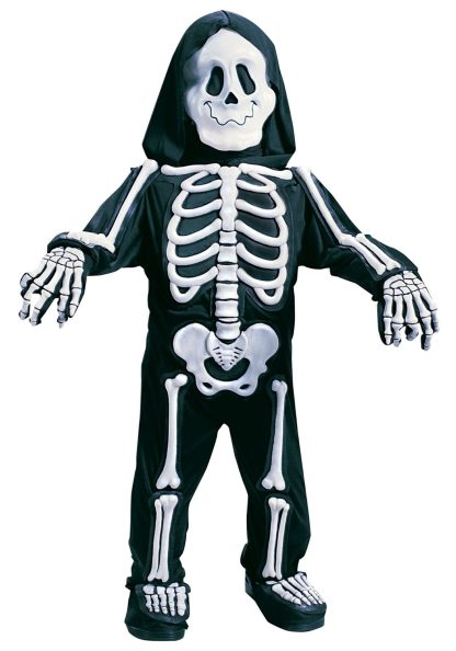 Scary Costumes | White Skeleton Costume for Kids Boy Boy