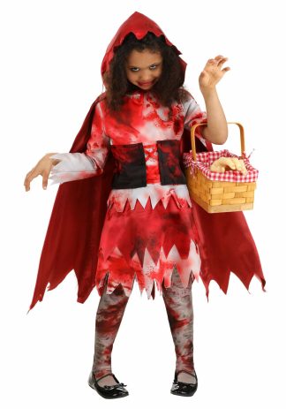 Scary Costumes | Zombie Red Riding Hood Girl’s Costume Girl Girl