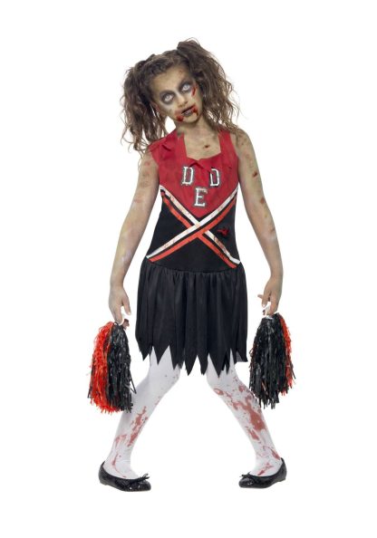 Sports Costumes | Zombie Girl’s Cheerleader Costume Girl Girl