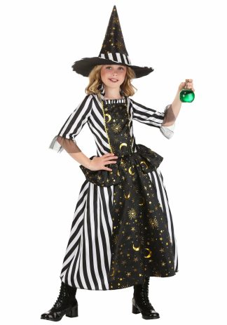 Scary Costumes | Sorceress Costume Robe for Girls Girl Girl