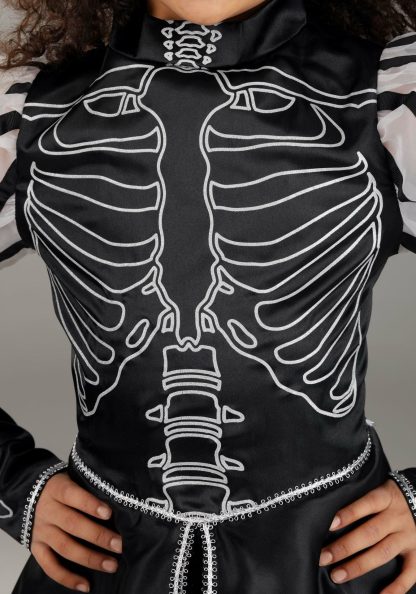 Storybook & Fairytale Costumes | Girl’s Skeleton Princess Costume Girl Girl