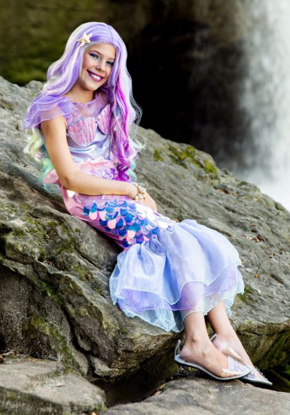 Storybook & Fairytale Costumes | Girls Sparkling Mermaid Costume Girl Girl