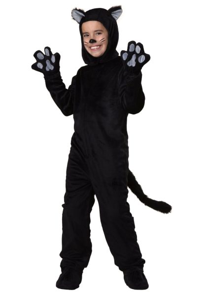 Storybook & Fairytale Costumes | Kid’s Black Cat Costume Boy Boy