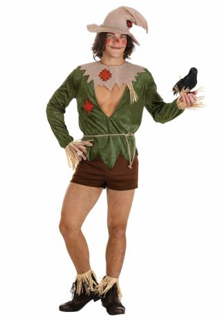 Storybook & Fairytale Costumes | Sexy Scarecrow Costume for Men Mens Mens