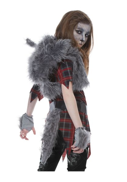 Storybook & Fairytale Costumes | Werewolf Costume for Girls Girl Girl