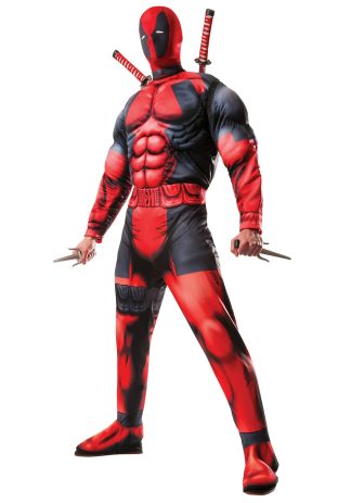 Superhero Costumes | Adult Deadpool Costume Mens Mens