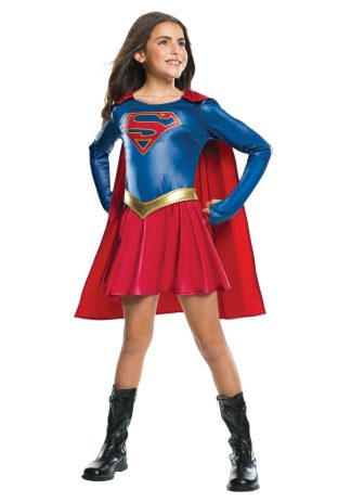 Superhero Costumes | Supergirl TV Costume for Girls Cosplay Costumes Cosplay Costumes