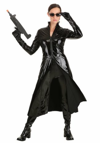 Superhero Costumes | The Matrix Trinity Costume for Women Superhero Costumes Superhero Costumes