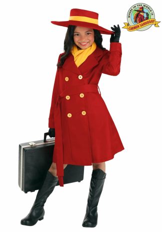 TV / Movie Costumes | Carmen Sandiego Costume for Girls Girl Girl