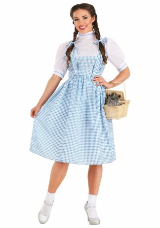 TV / Movie Costumes | Kansas Girl Long Dress Women Costume Themes Storybook & Fairytale Costumes