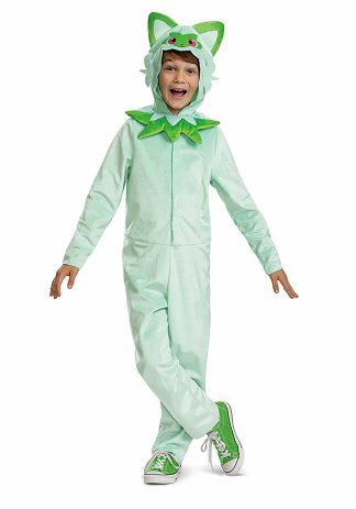 TV / Movie Costumes | Pokémon Sprigatito Costume for Kids Girl Girl