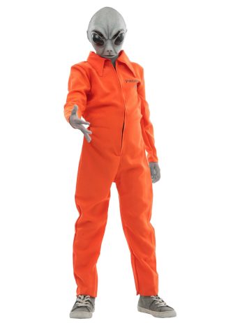 Uniform Costumes | Kid’s Area 51 Escapee Costume Alien Costumes Alien Costumes