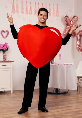 Video Game Costumes | Adult Heart Costume Mens Mens