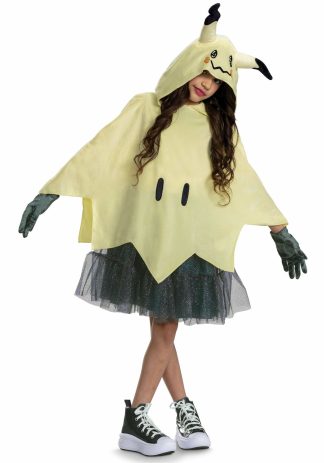 Video Game Costumes | Deluxe Pokémon Mimikyu Costume for Girls Girl Girl