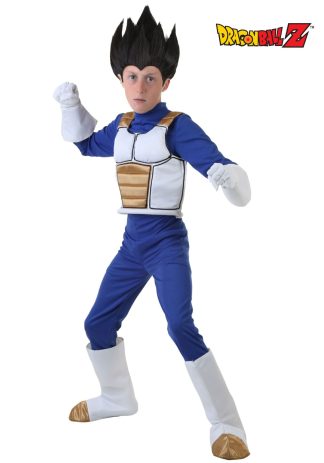 Video Game Costumes | Dragon Ball Z Vegeta Costume for Kids Boy Boy