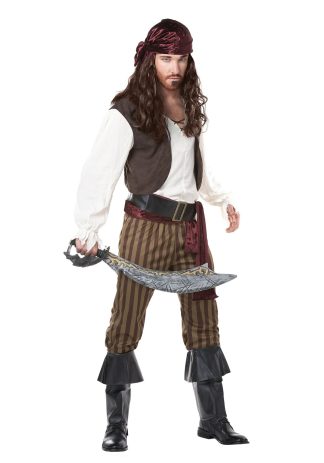 Video Game Costumes | Men’s Rogue Pirate Costume Mens Mens