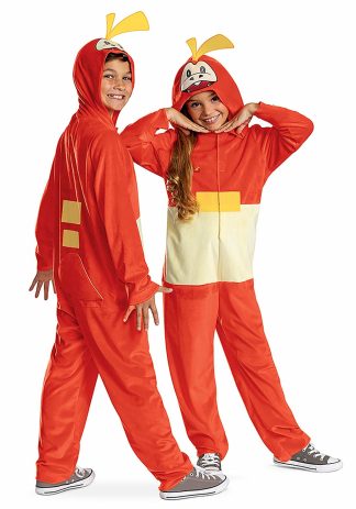 Video Game Costumes | Pokémon Fuecoco Costume for Kids Boy Boy