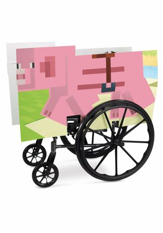 Wagon Halloween Costumes | Minecraft Pig Adaptive Wheelchair Cover Boy Boy