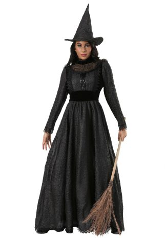 Wonderful Wizard of Oz Costumes | Adult Deluxe Dark Witch Costume Themes Womens