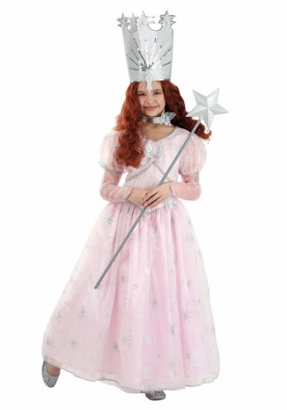 Wonderful Wizard of Oz Costumes | Deluxe Good Glinda Costume for Girls Girl Girl