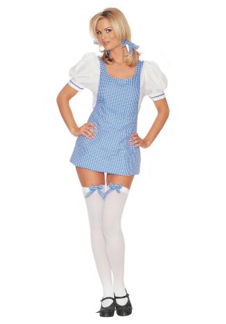 Wonderful Wizard of Oz Costumes | Kansas Girl Sexy Costume Themes Womens