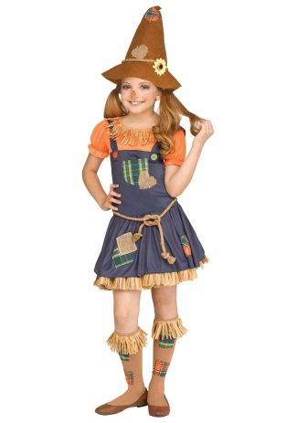 Wonderful Wizard of Oz Costumes | Sweet Scarecrow Girl’s Costume Girl Girl