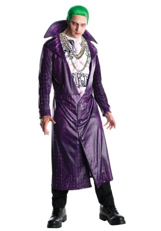 Holiday Costumes | Deluxe Suicide Squad Joker Costume for Men Holiday Costumes Holiday Costumes