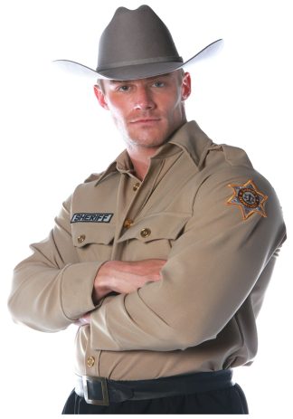 Uniform Costumes | Men’s Sheriff Costume Shirt Mens Mens