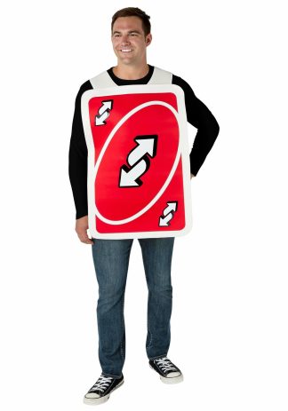 Board Game Costumes | Uno Reverse Costume for Adults Board Game Costumes Board Game Costumes