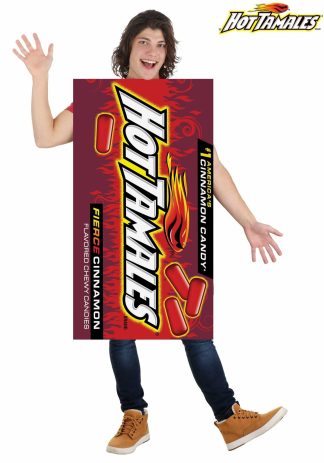 Food Costumes | Hot Tamale Candy Costume for Adults Food Costumes Food Costumes