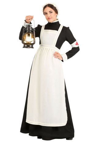 Historical Costumes | Women’s Florence Nightingale Costume Historical Costumes Historical Costumes