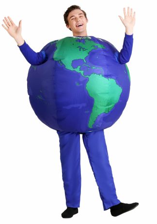 Holiday Costumes | Adult Inflatable Earth Costume Funny Costumes Funny Costumes